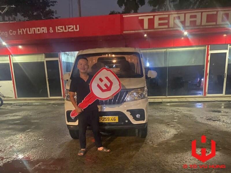 Bàn Giao Xe Tải Van Tera V6 Cho anh Hoàng Tại Hồ Chí Minh