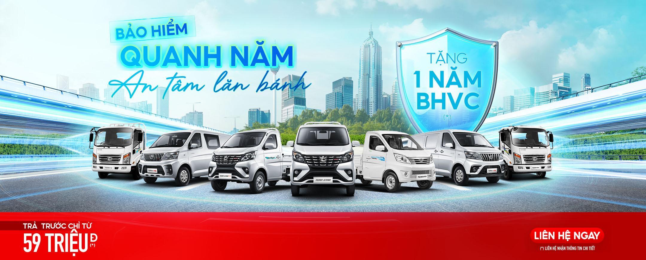 Xe tải nhẹ thùng dài 6m3